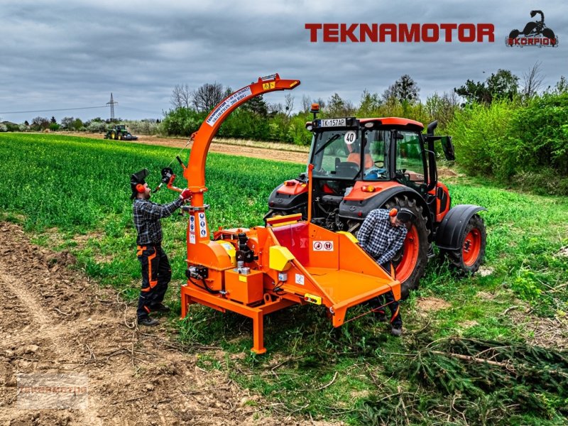 Holzhacker & Holzhäcksler des Typs Teknamotor Skorpion 280 RBG, Neumaschine in Ostrowiec Sw. (Bild 1)