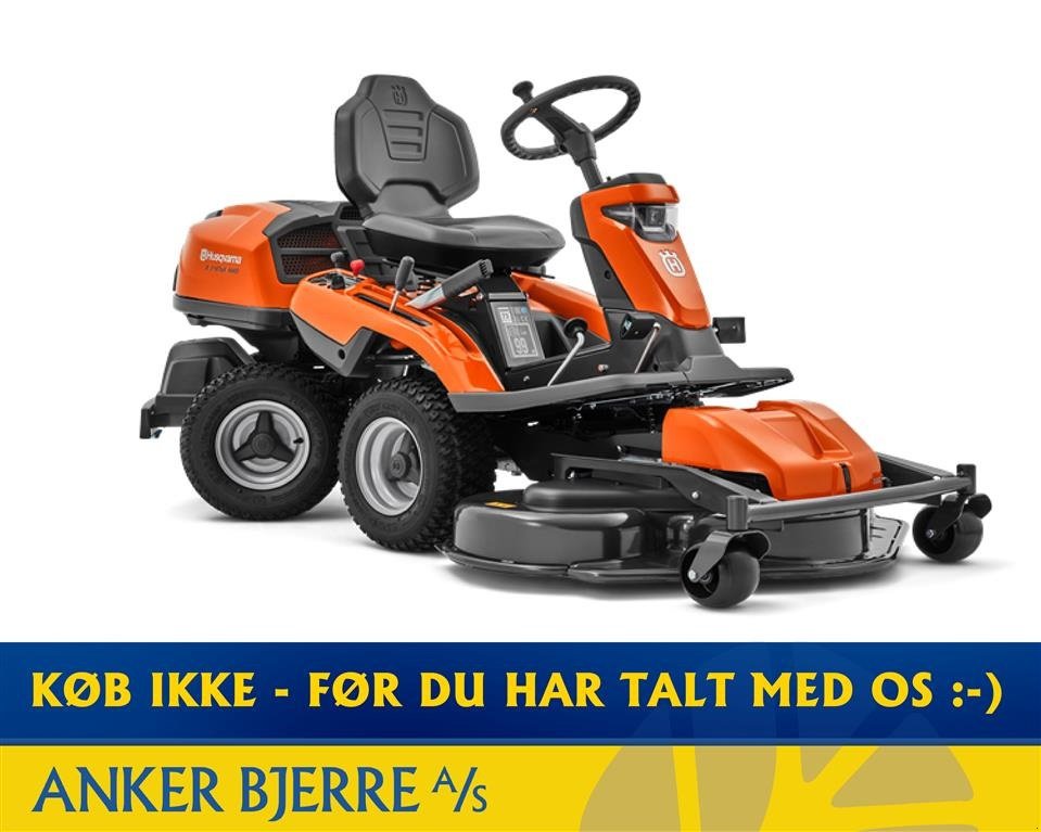 Sitzrasenmäher des Typs Husqvarna R 316TsX AWD Inkl. 112 cm klippebord / klippeaggregat, Gebrauchtmaschine in Holstebro (Bild 1)