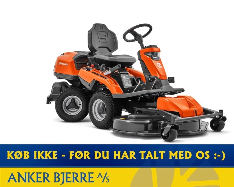 Sitzrasenmäher des Typs Husqvarna R 320X AWD Inkl. 112 cm klippebord / klippeaggregat, Gebrauchtmaschine in Holstebro (Bild 1)