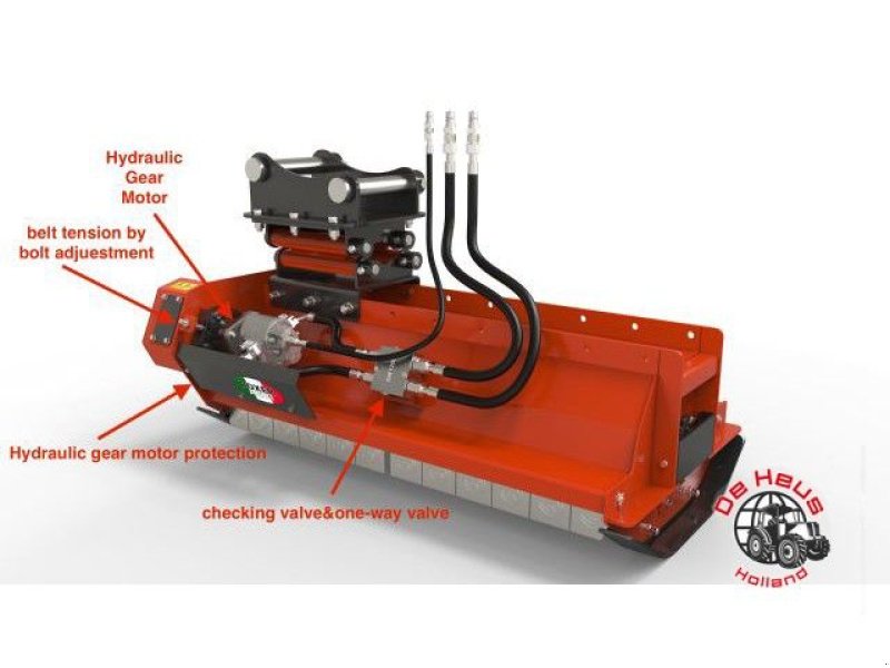 Mähwerk des Typs Boxer EXF 800, Gebrauchtmaschine in MIJNSHEERENLAND (Bild 5)