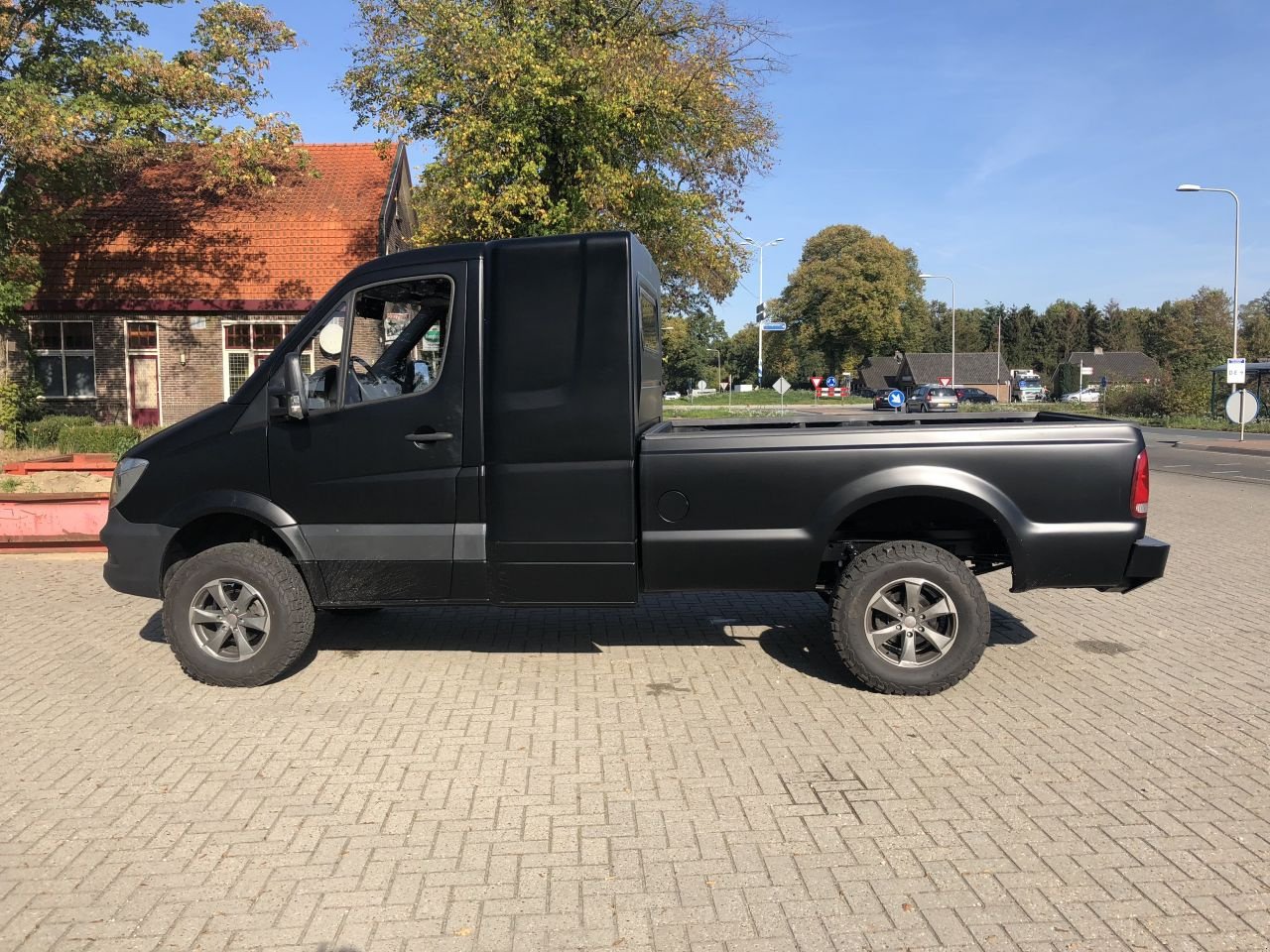 Sonstige Transporttechnik des Typs Sonstige Mercedes 319 Sprinter 4x4 Mercedes 319 Sprinter 4x4 luchtgeremd slaap cabine v6 319, Gebrauchtmaschine in Putten (Bild 4)