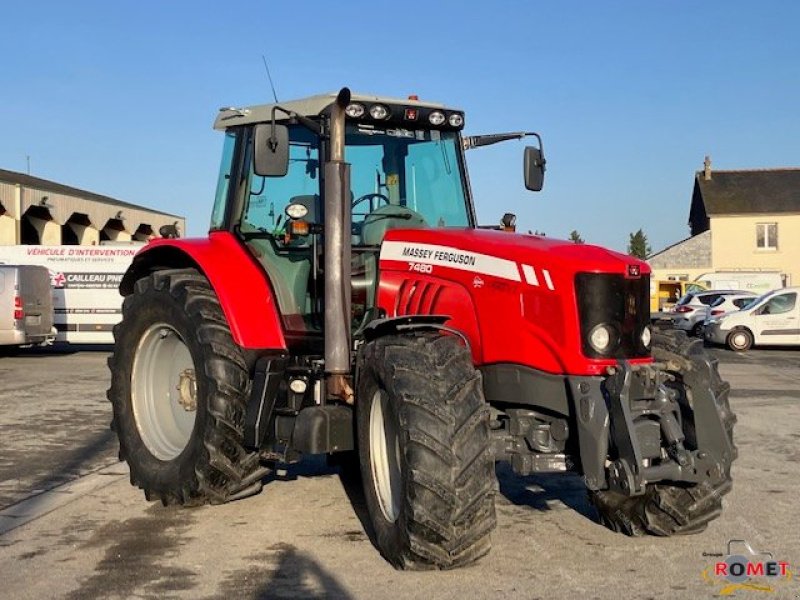 Traktor des Typs Massey Ferguson 7480, Gebrauchtmaschine in Gennes sur glaize (Bild 1)