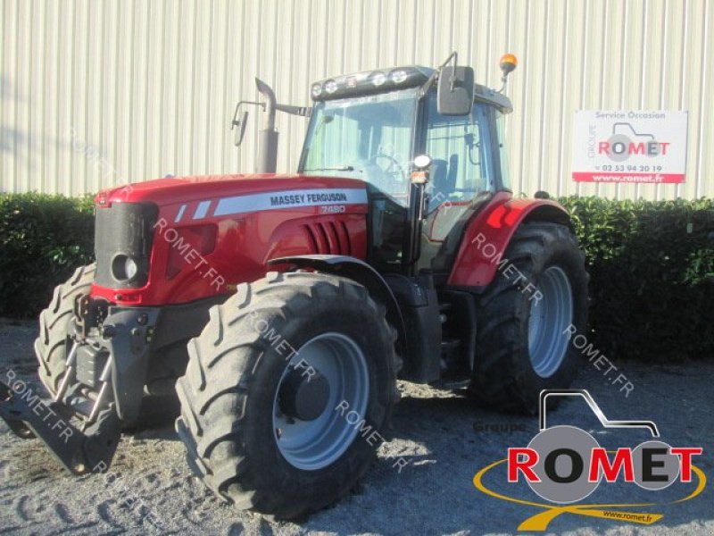 Traktor des Typs Massey Ferguson 7480, Gebrauchtmaschine in Gennes sur glaize (Bild 2)