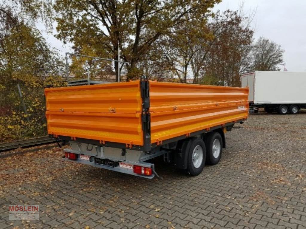 Anhänger des Typs Möslein TTD11- BA Orange neuer Tandem 3- Seitenkipper Tie, Gebrauchtmaschine in Schwebheim (Bild 4)