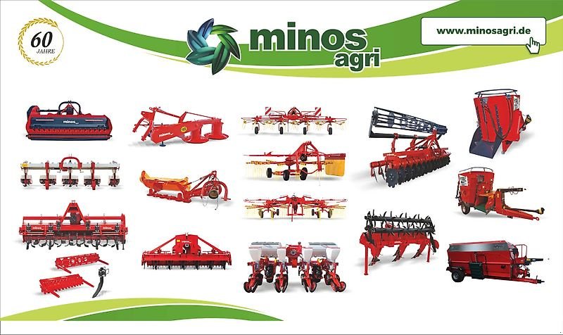 Mähwerk des Typs Minos Agri Trommel Mähmaschine T-TCBM 190cm, Neumaschine in Münstermaifeld (Bild 12)