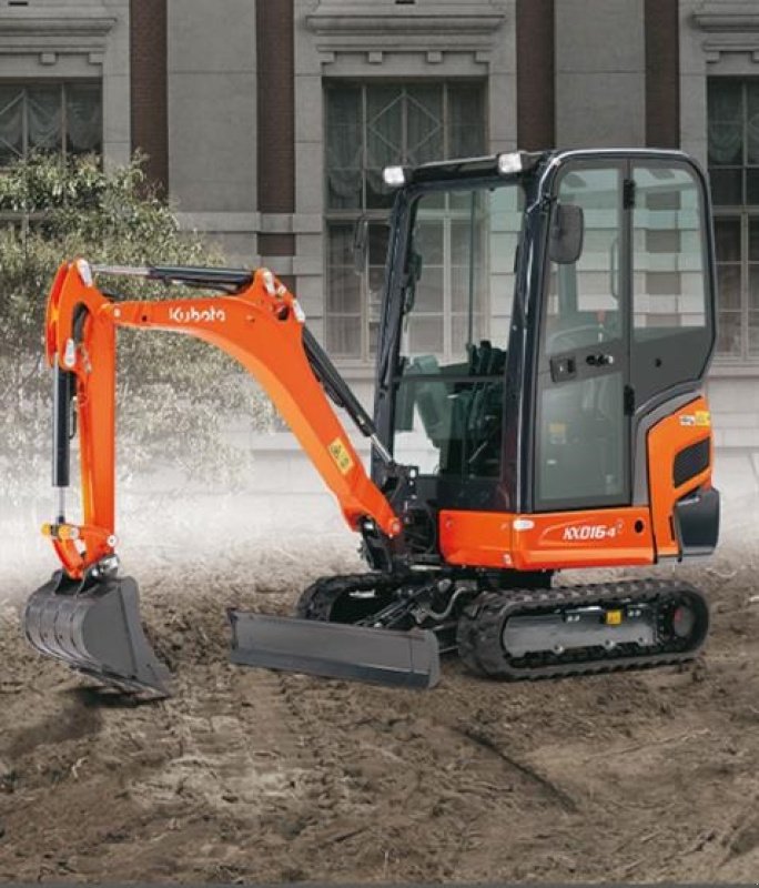 Bagger des Typs Kubota KX019-4, Gebrauchtmaschine in Rønnede (Bild 4)