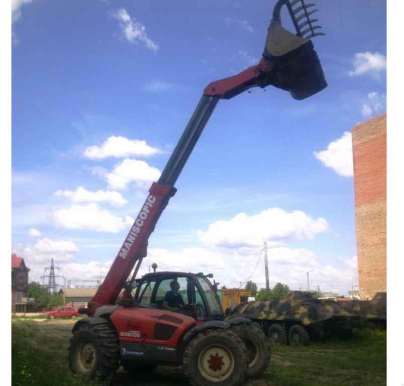 Teleskopstapler des Typs Manitou MLT 633 LS,  in Київ (Bild 1)