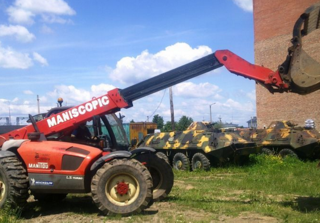 Teleskopstapler des Typs Manitou MLT 633 LS,  in Київ (Bild 7)