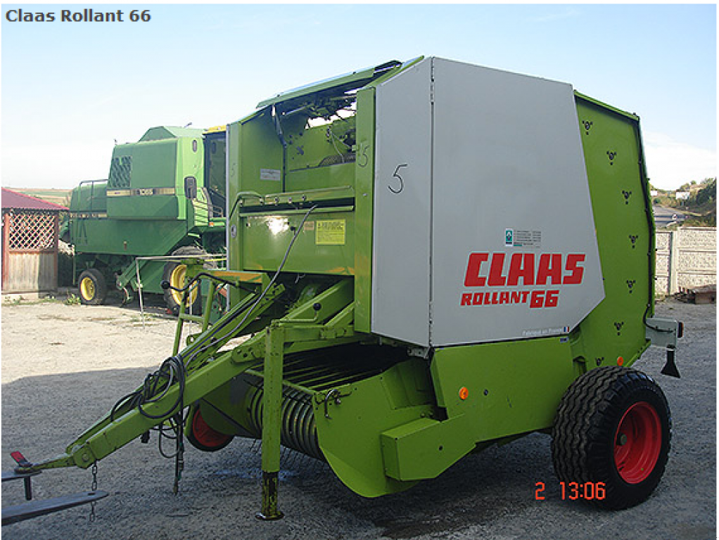 Rundballenpresse des Typs CLAAS Rollant 66,  in Рівне (Bild 7)