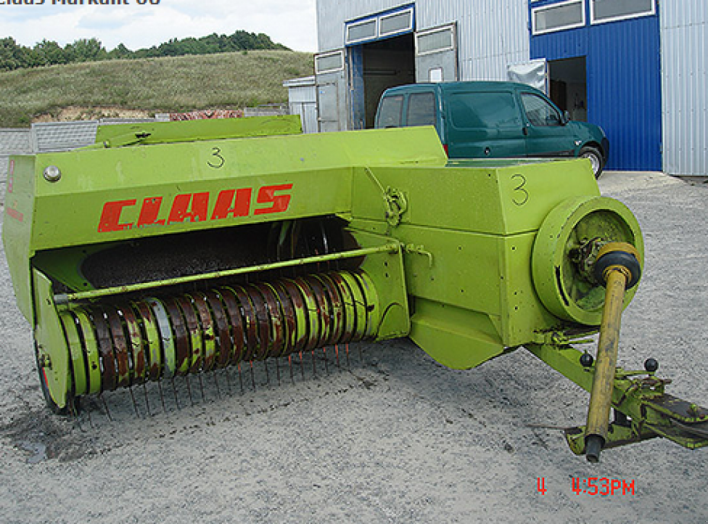 Hochdruckpresse des Typs CLAAS Markant 60,  in Рівне (Bild 2)