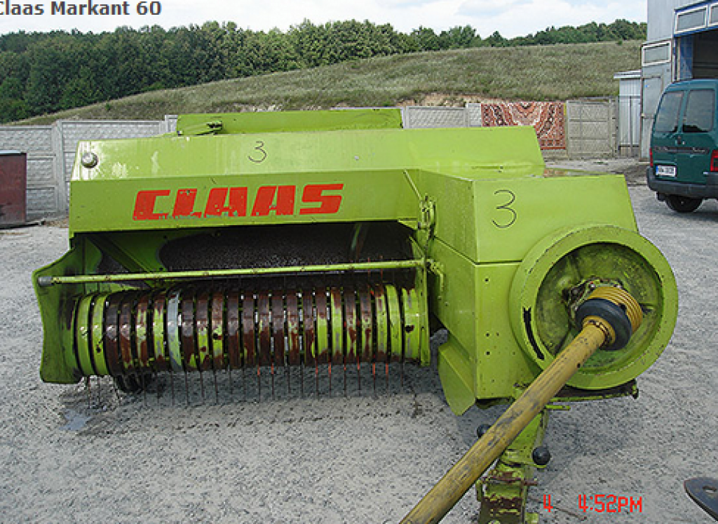 Hochdruckpresse des Typs CLAAS Markant 60,  in Рівне (Bild 1)