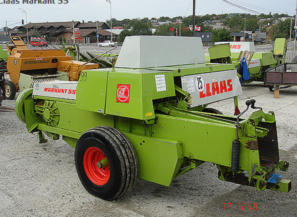 Hochdruckpresse des Typs CLAAS Markant 55,  in Рівне (Bild 4)