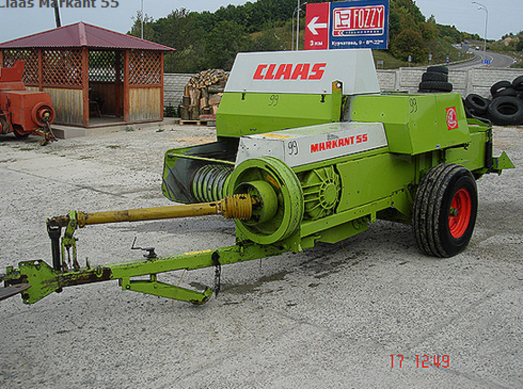 Hochdruckpresse des Typs CLAAS Markant 55,  in Рівне (Bild 6)