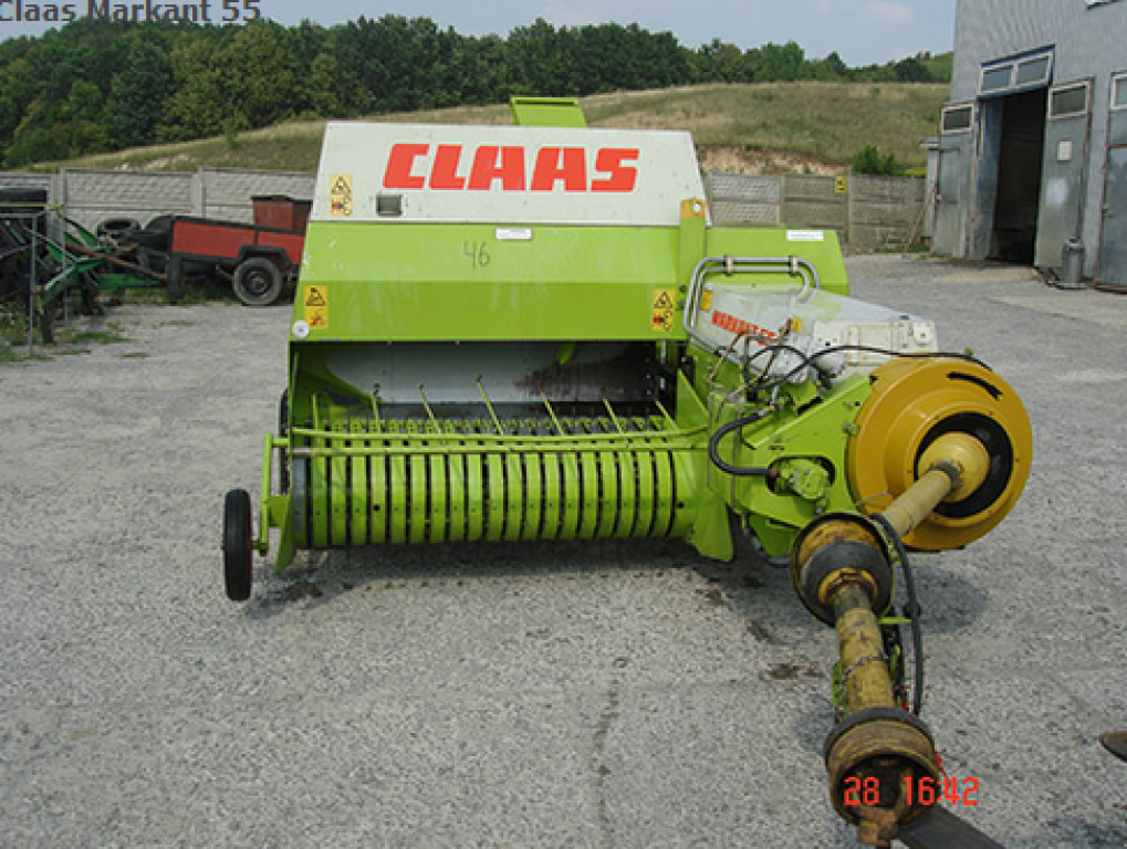 Hochdruckpresse des Typs CLAAS Markant 55,  in Рівне (Bild 1)