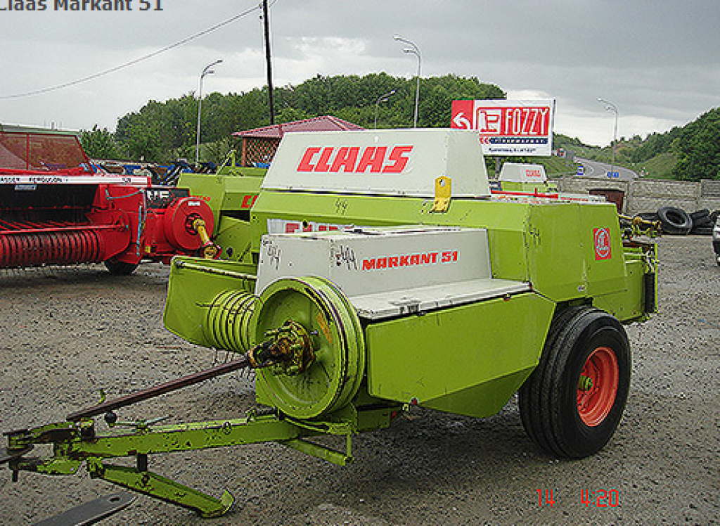 Hochdruckpresse des Typs CLAAS Markant 51,  in Рівне (Bild 5)