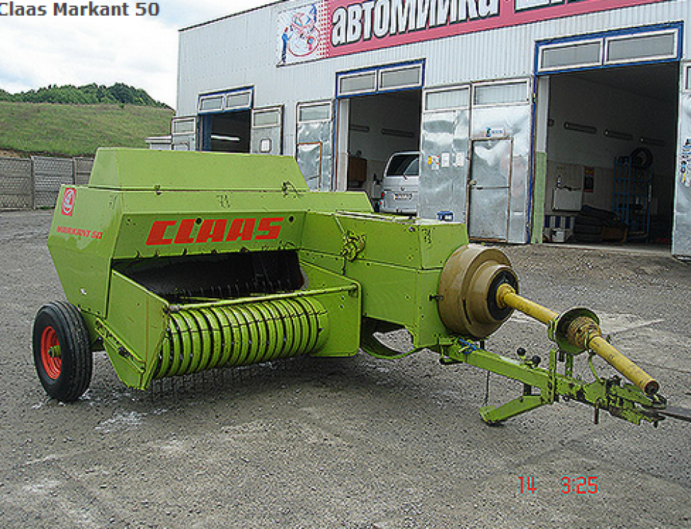 Hochdruckpresse des Typs CLAAS Markant 50,  in Рівне (Bild 6)