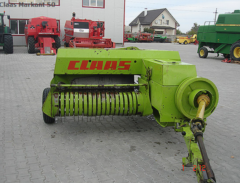 Hochdruckpresse des Typs CLAAS Markant 50,  in Рівне (Bild 1)