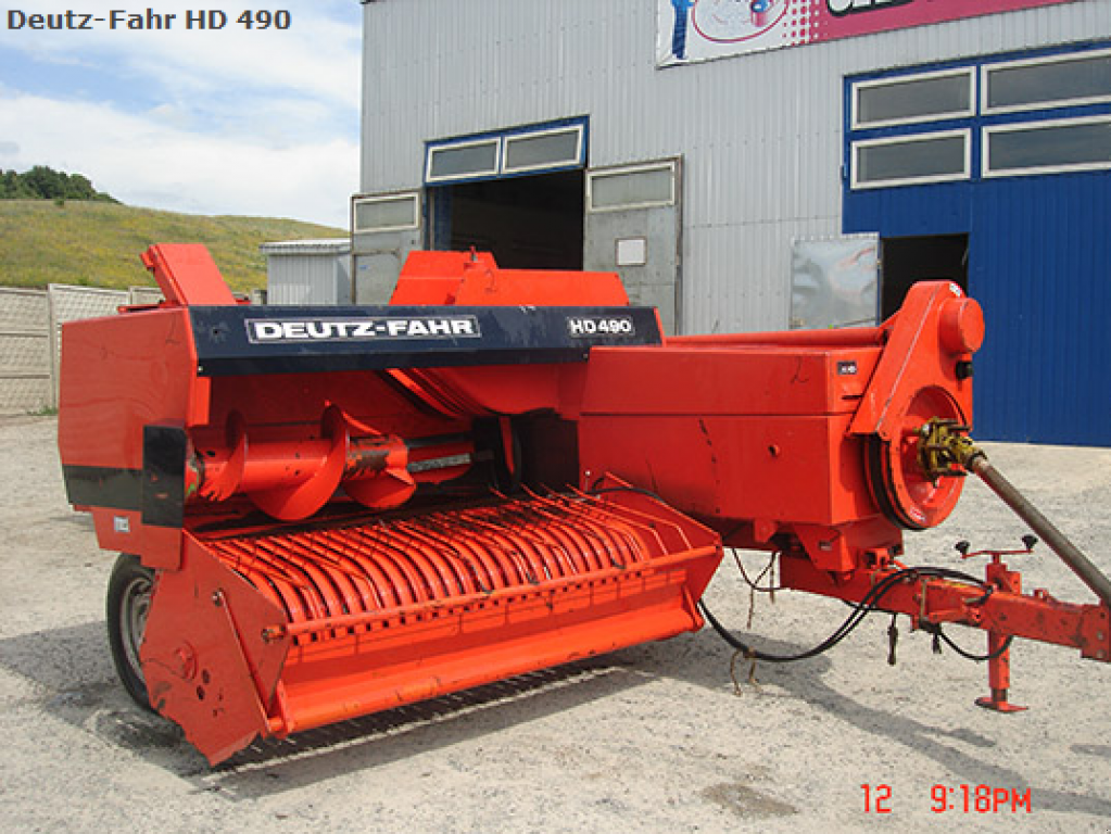 Hochdruckpresse des Typs Same Deutz Fahr HD 490,  in Рівне (Bild 4)