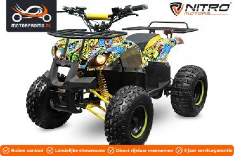 ATV & Quad des Typs Sonstige nitro motors Quad 125cc kinderquad, Neumaschine in Budel (Bild 9)