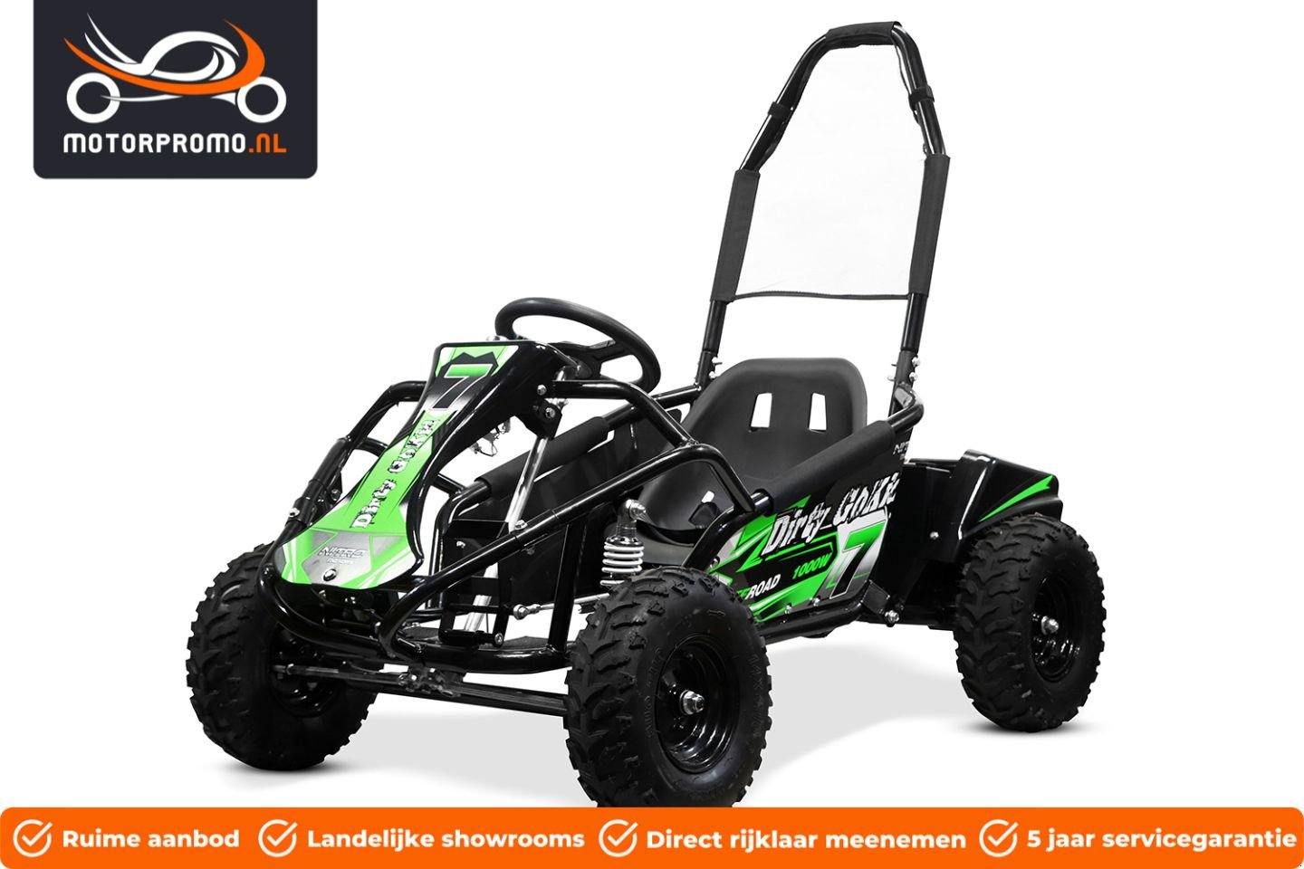 ATV & Quad des Typs Sonstige nitromotors nitromotors GO-Kart 80cc 4takt, Neumaschine in Budel (Bild 11)