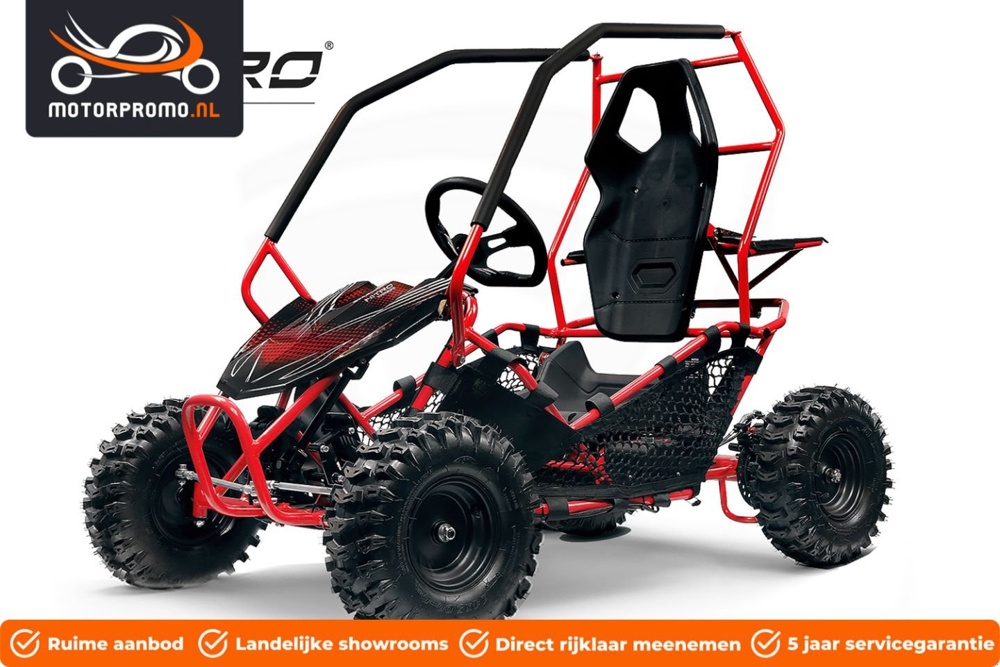 ATV & Quad des Typs Sonstige nitromotors nitromotors GO-Kart 80cc 4takt, Neumaschine in Budel (Bild 7)