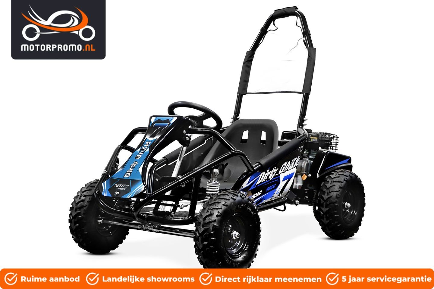 ATV & Quad des Typs Sonstige nitromotors nitromotors GO-Kart 80cc 4takt, Neumaschine in Budel (Bild 1)