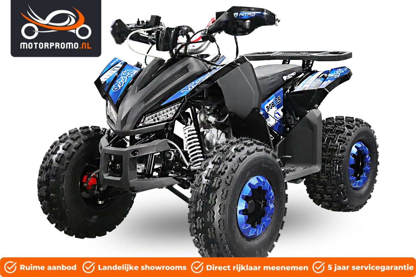 ATV & Quad des Typs Sonstige nitro motors Kinderquad 110cc 4takt, Neumaschine in Budel (Bild 10)