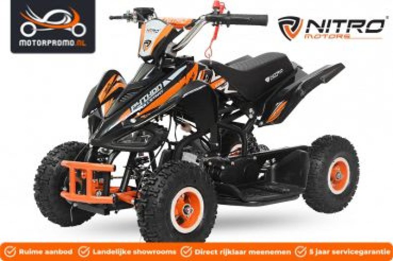 ATV & Quad des Typs Sonstige Nitro motors Nitro motors Kinderquad 49cc 2takt, Neumaschine in Budel (Bild 4)