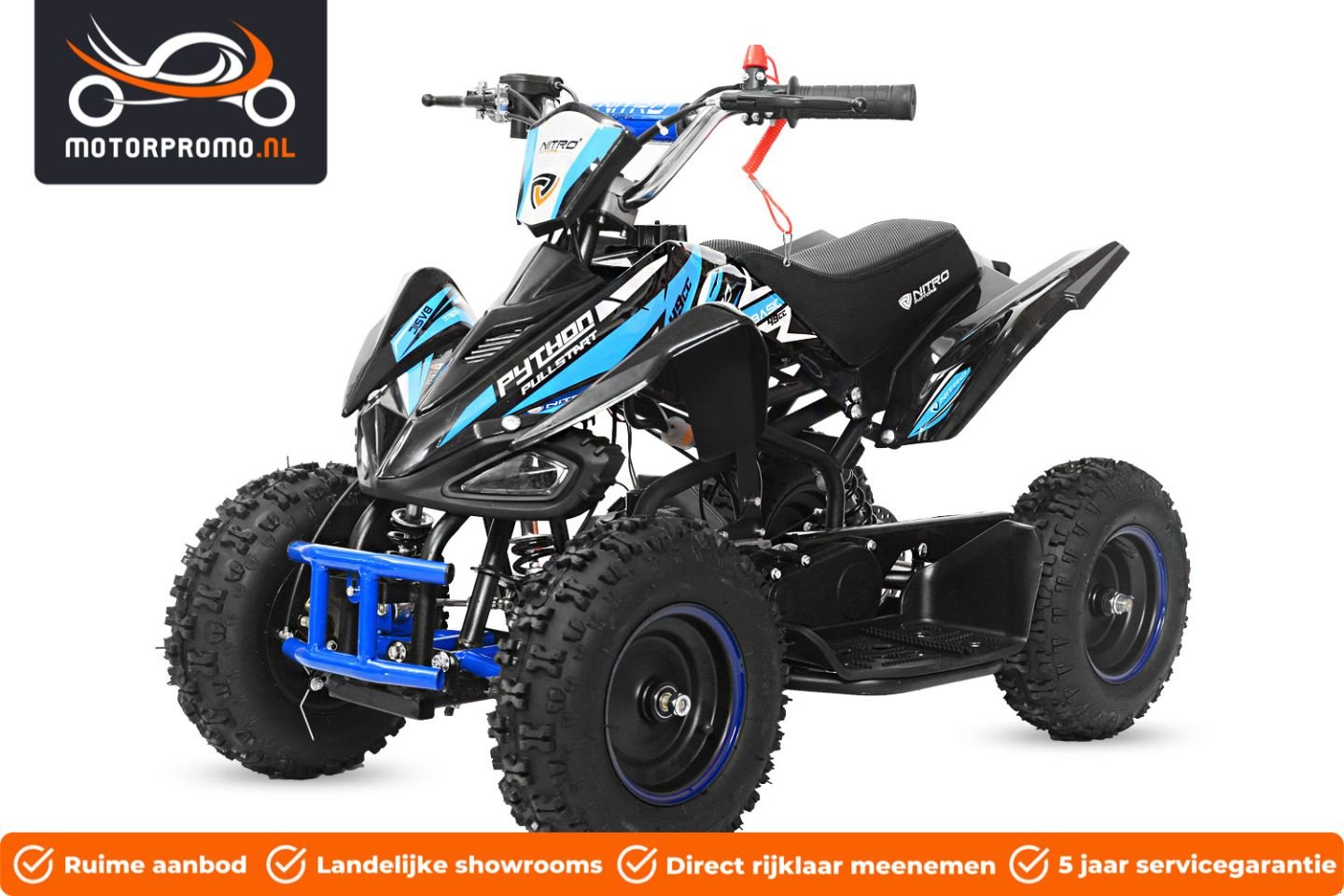 ATV & Quad des Typs Sonstige nitro motors Kinderquad 49cc 2takt, Neumaschine in beesd (Bild 3)