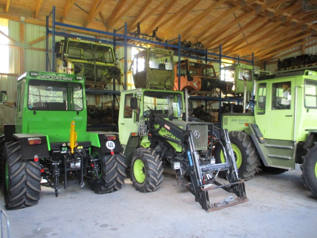 Traktor des Typs Mercedes-Benz Großauswahl am MB Trac u. Unimog Ersatzteilen, Gebrauchtmaschine in Haselbach (Bild 1)