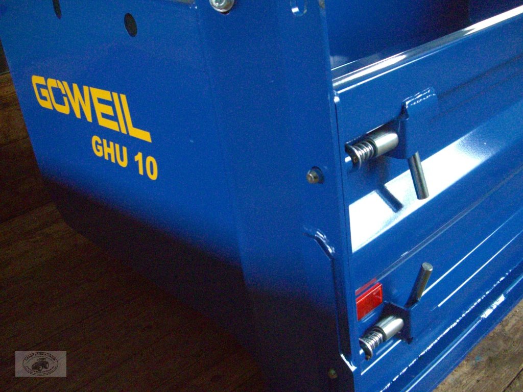 Heckcontainer des Typs Göweil "GHU10-2200DW" 2,32m Breit, Blau, Hochkippschaufel *NEU/UNBENUTZT* Bj.:Dez.2021., Neumaschine in Tschirn (Bild 3)