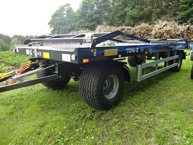 Ballentransportwagen des Typs Metal-Fach T 014- 2 Ballentransportanhänger-Sonderpreis 2 K- DL Bremse, Neumaschine in Neureichenau (Bild 13)