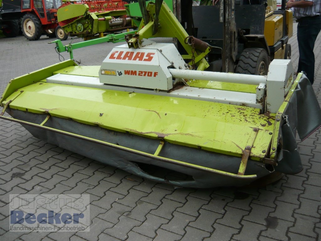 Mähwerk des Typs CLAAS WM 270 F, Gebrauchtmaschine in Weimar-Niederwalgern (Bild 1)