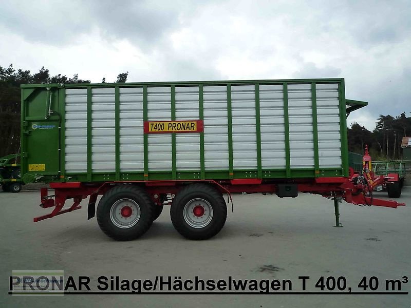 Ladewagen des Typs PRONAR Hächsel/Silagewagen T 400, NEU, Neumaschine in Itterbeck (Bild 5)