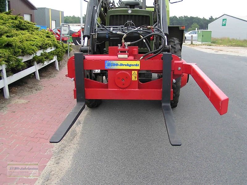 Palettengabel des Typs EURO-Jabelmann Kistendrehgeräte f. Frontlader NEU, eigene Herstellung, Neumaschine in Itterbeck (Bild 2)