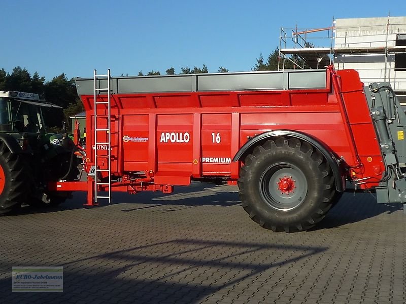 Dungstreuer des Typs Unia Stalldungstreuer, Miststreuer, Apollo 16, überjährig, Baujahr 2021, mit stehenden Walzen, Sonderpreis wie ausgestellt, Neumaschine in Itterbeck (Bild 4)