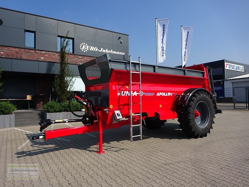 Dungstreuer des Typs Unia Stalldungstreuer, Miststreuer, Apollo 8, überjährig Baujahr 2022, mit stehenden Walzen, Sonderpreis wie ausgestellt, Neumaschine in Itterbeck (Bild 1)